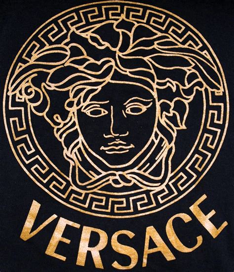 вінтажний versace эмблема|Versace brand logo.